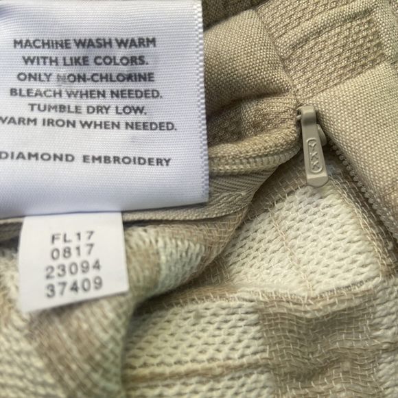 Hotel Collection Diamond Embroidered Quilted King Sham - Picture 6 of 6